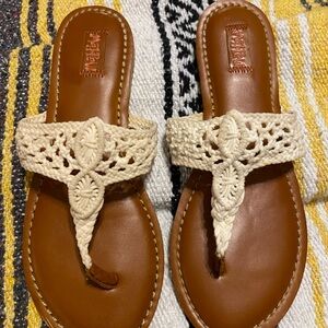 MadLove sandals macramé  size 9